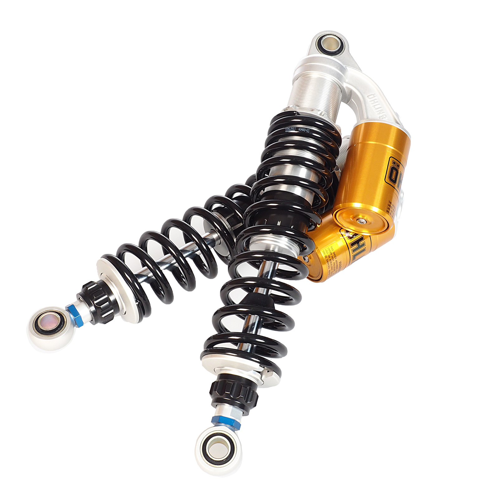 Öhlins stereo shock absorber with reservoir