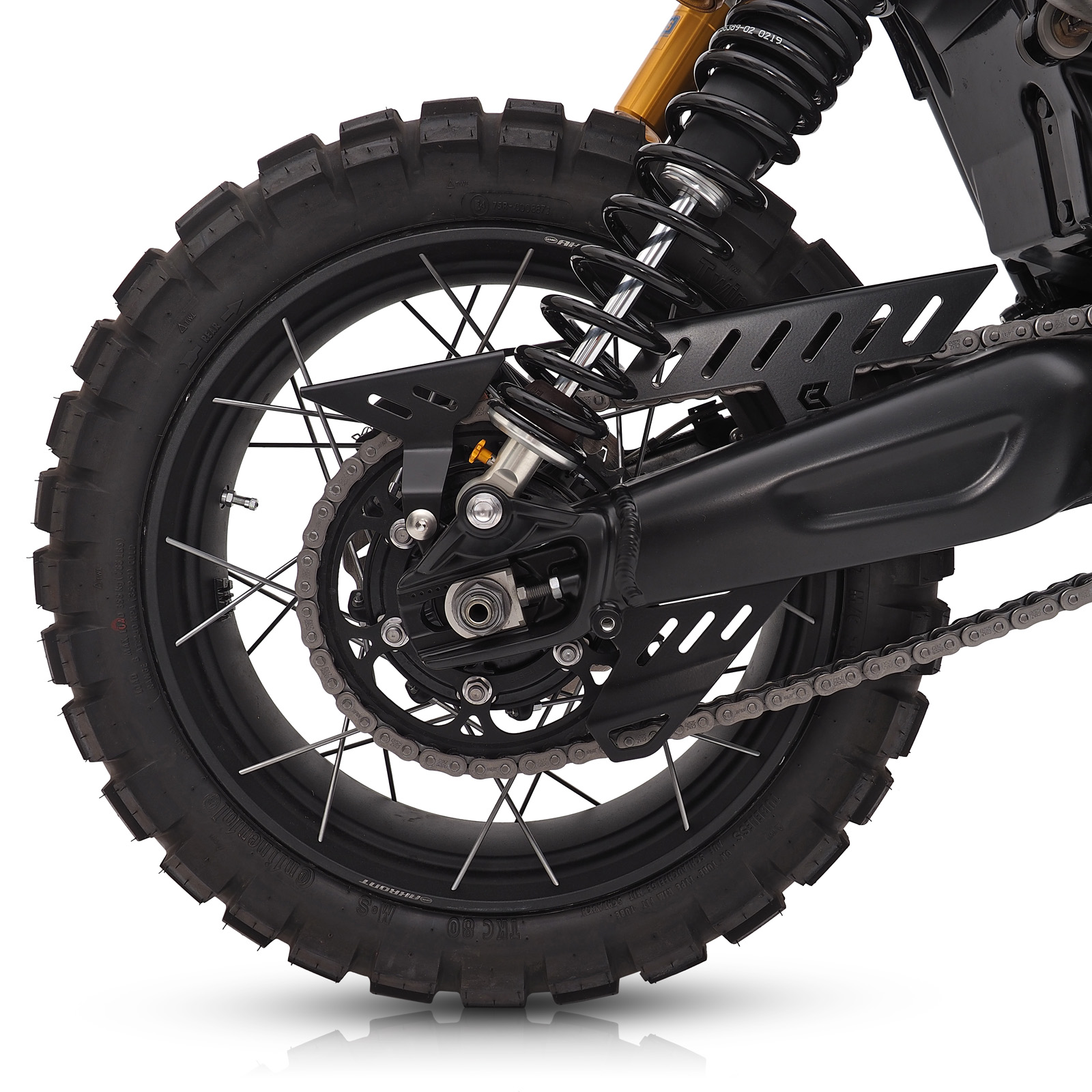 Chain Guard Kit Ripped - Scrambler 1200