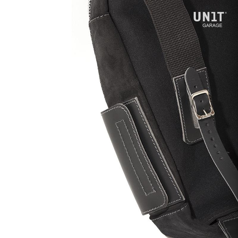 Unit Garage - Tank bag - Suede leather