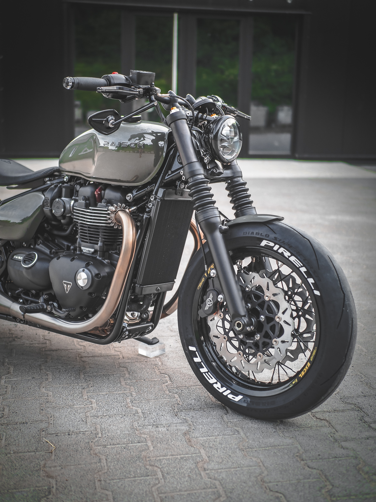 Piastra di montaggio Motogadget Bobber