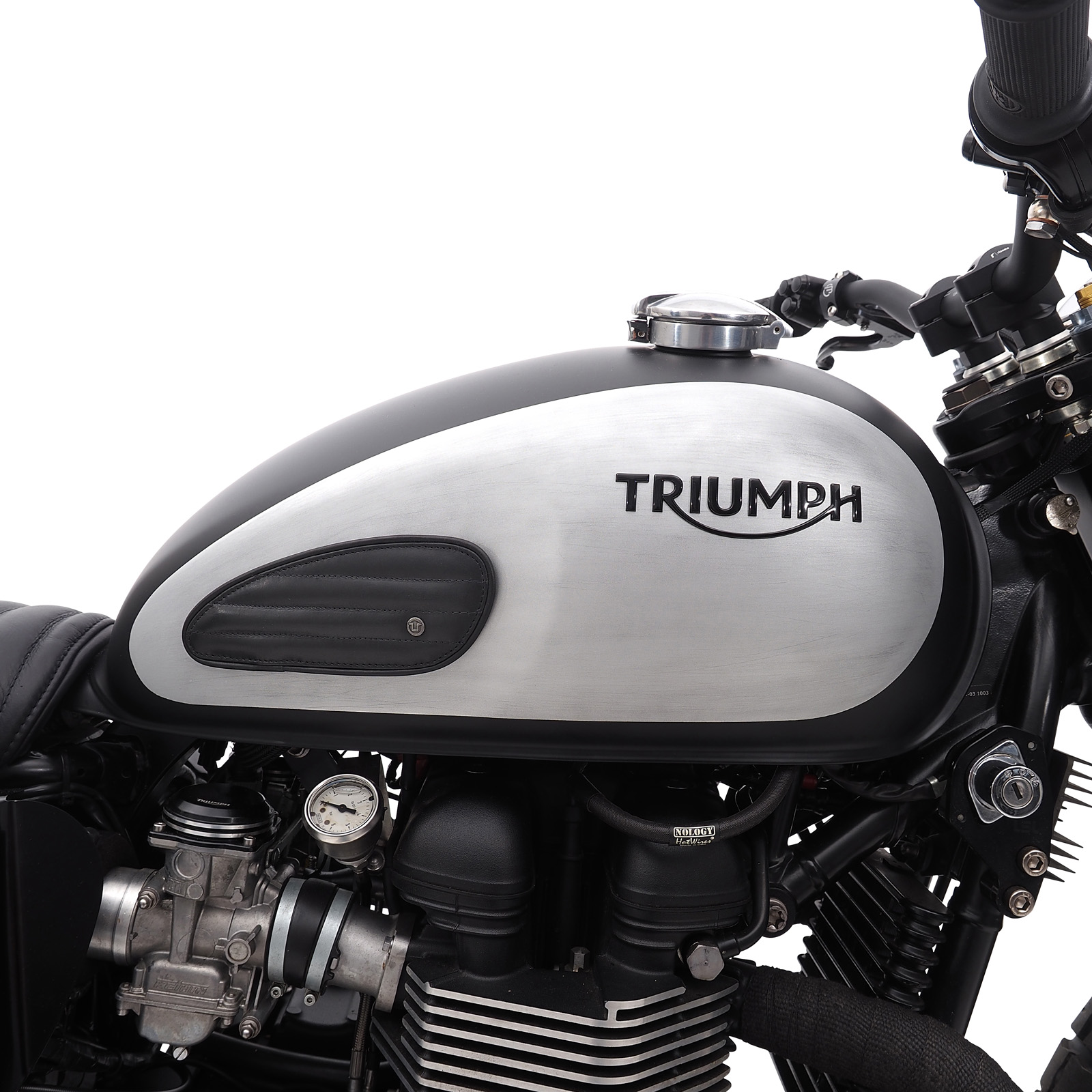 scritta/adesivo Triumph 3D