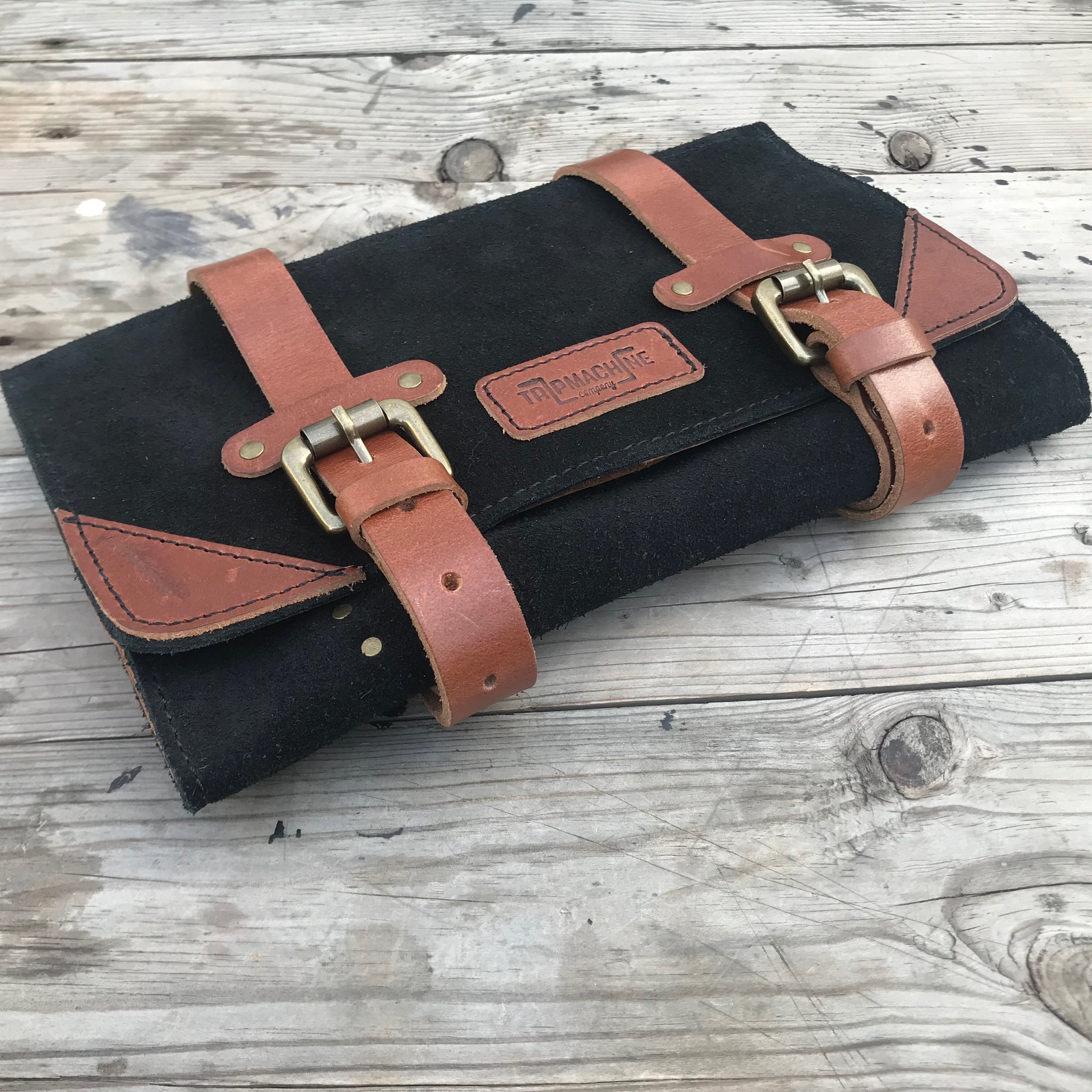 Leg bag genuine leather