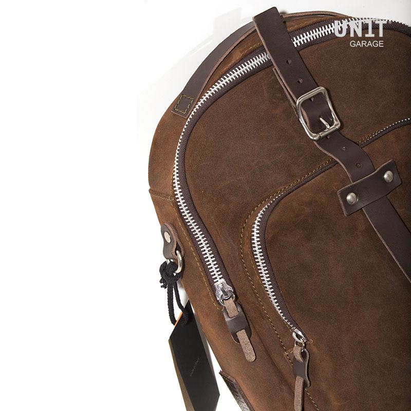 Unit Garage - Tank bag - Suede leather