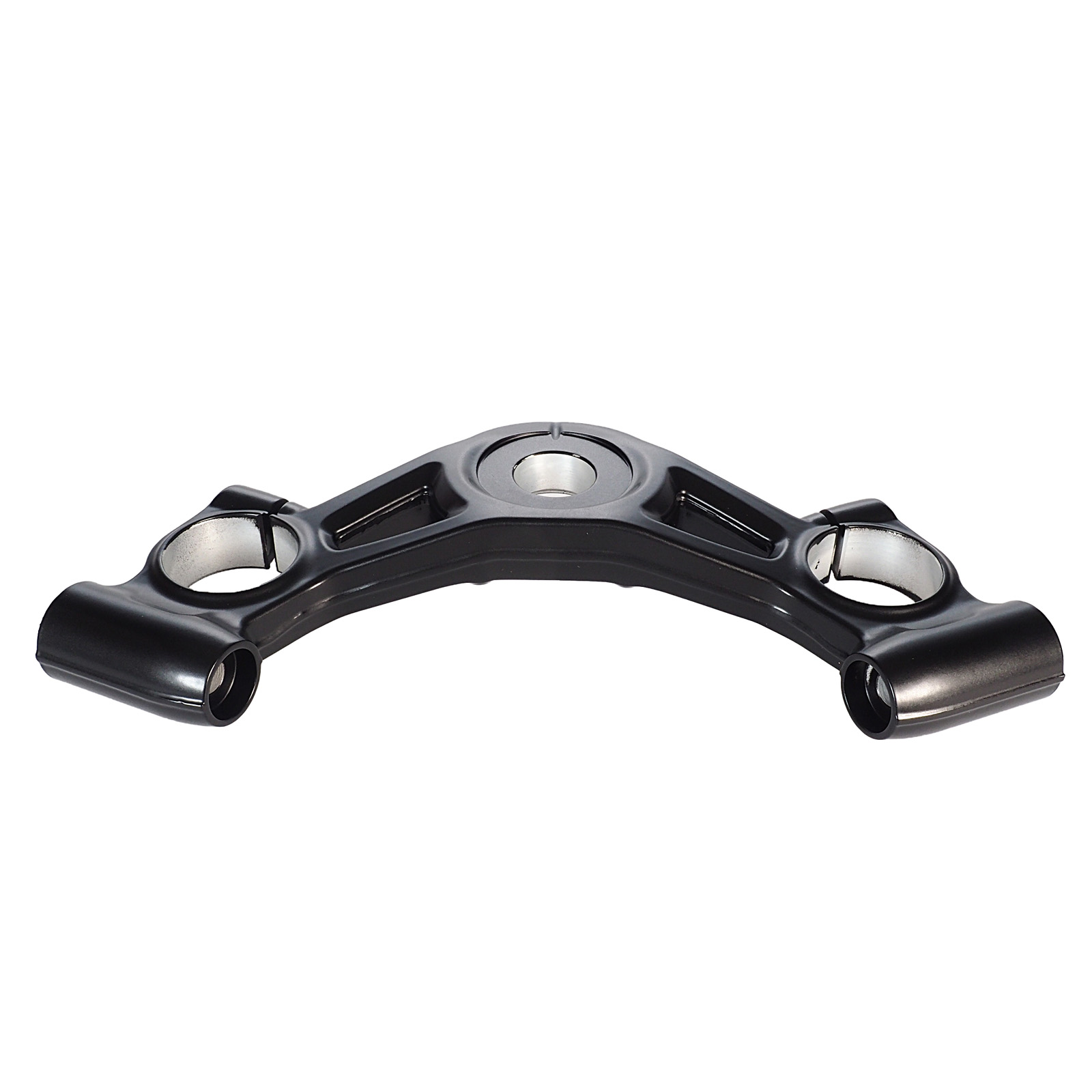 upper triple clamp R9T Racer black coating