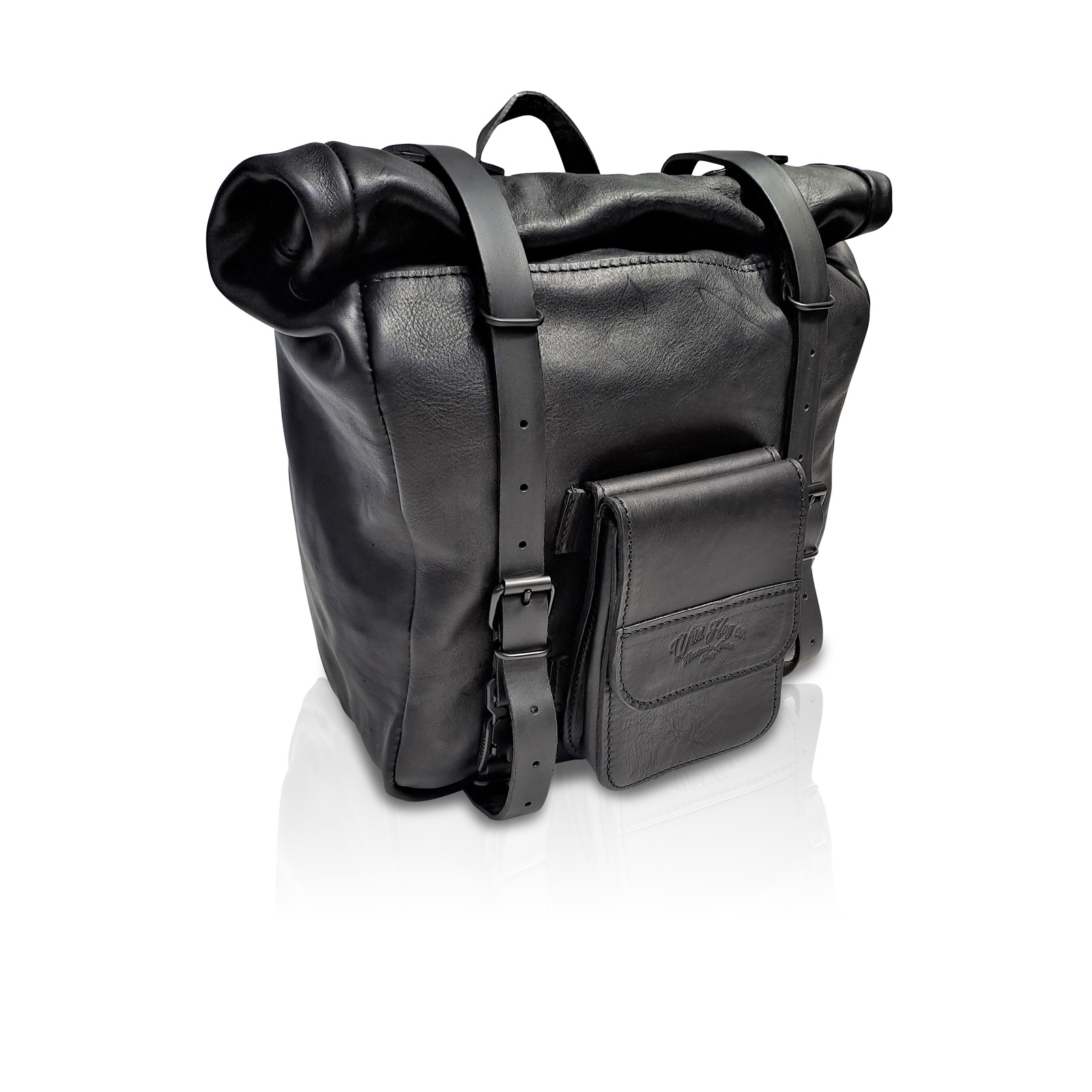 MUD leather side bag system