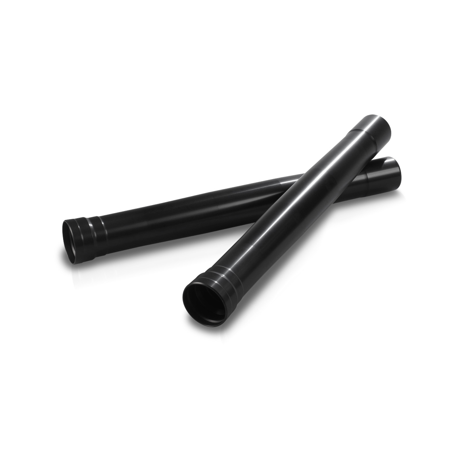 Triumph fork tubes black anodized