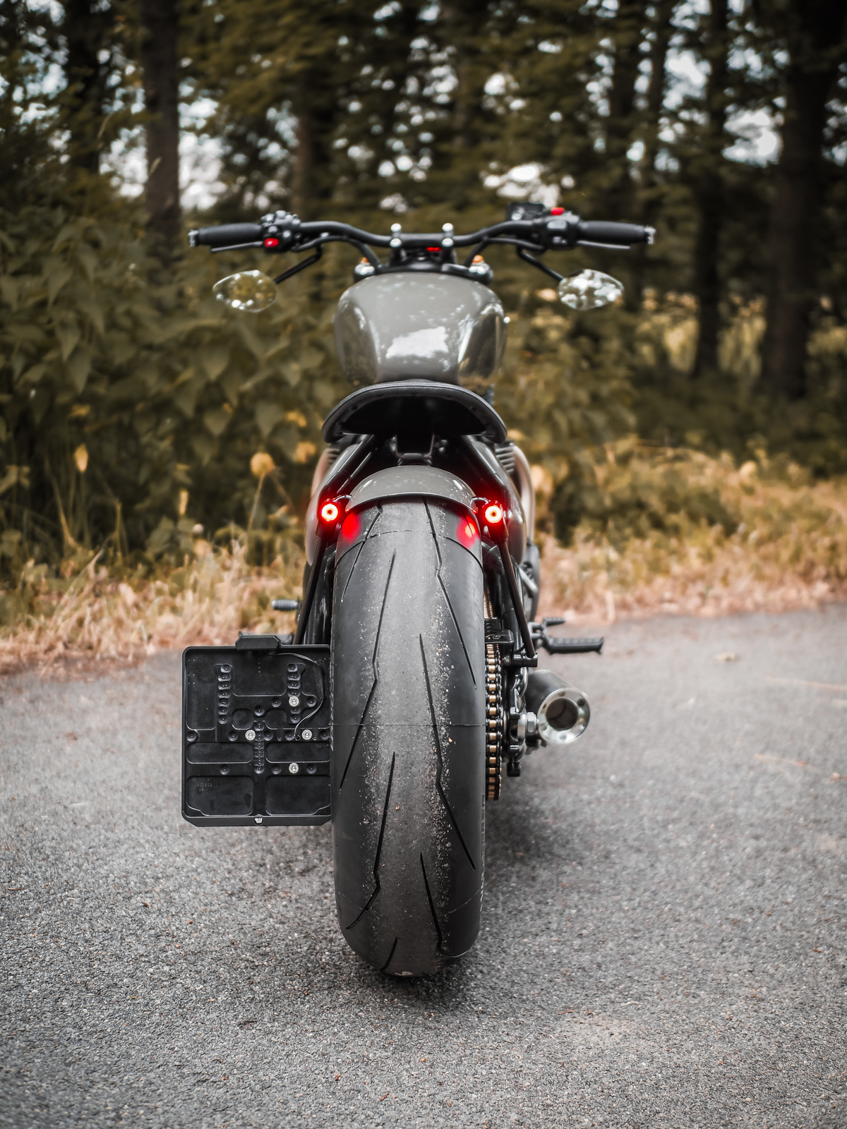 Short Rear Fender Kit Bobber