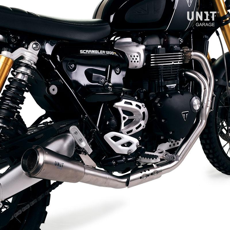 Unit Garage 2-1 Sistema di scarico GP - Scrambler 1200