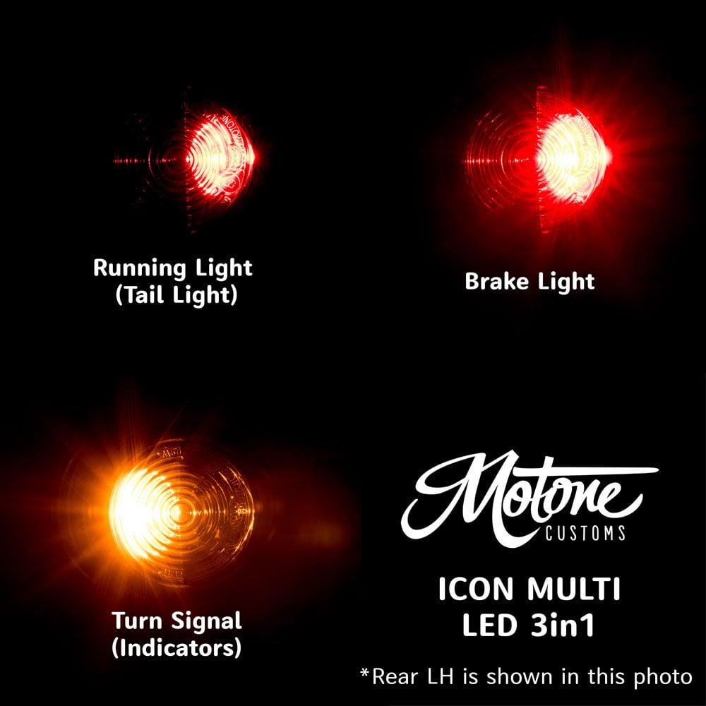 Icon combinaison feu arrière / clignotant LED 3-1