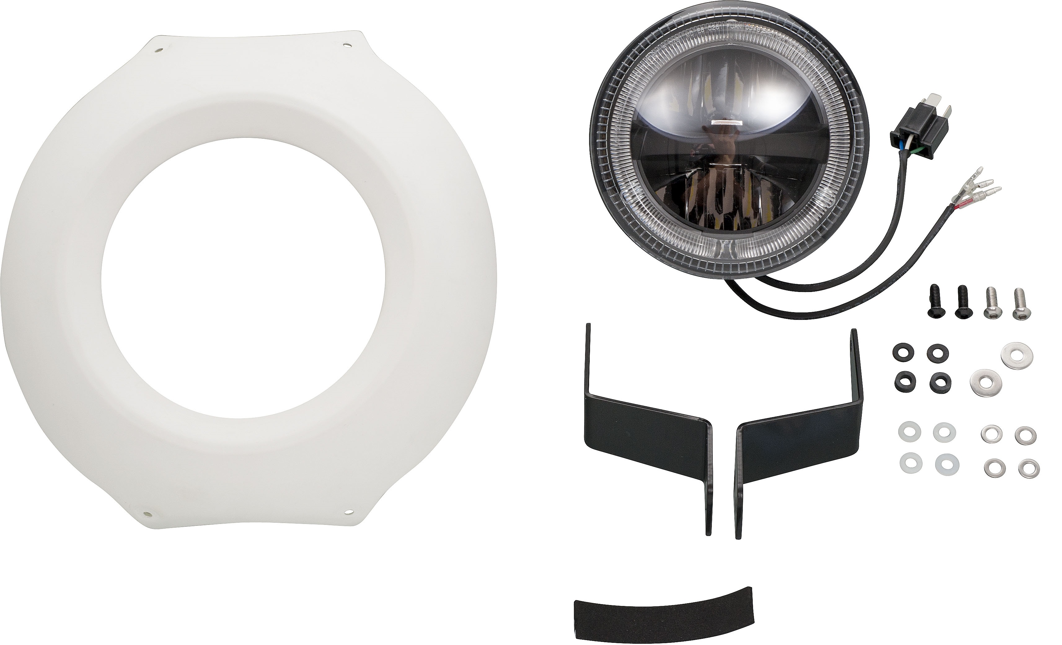 Faro LED pequeño con carenado R9T Racer