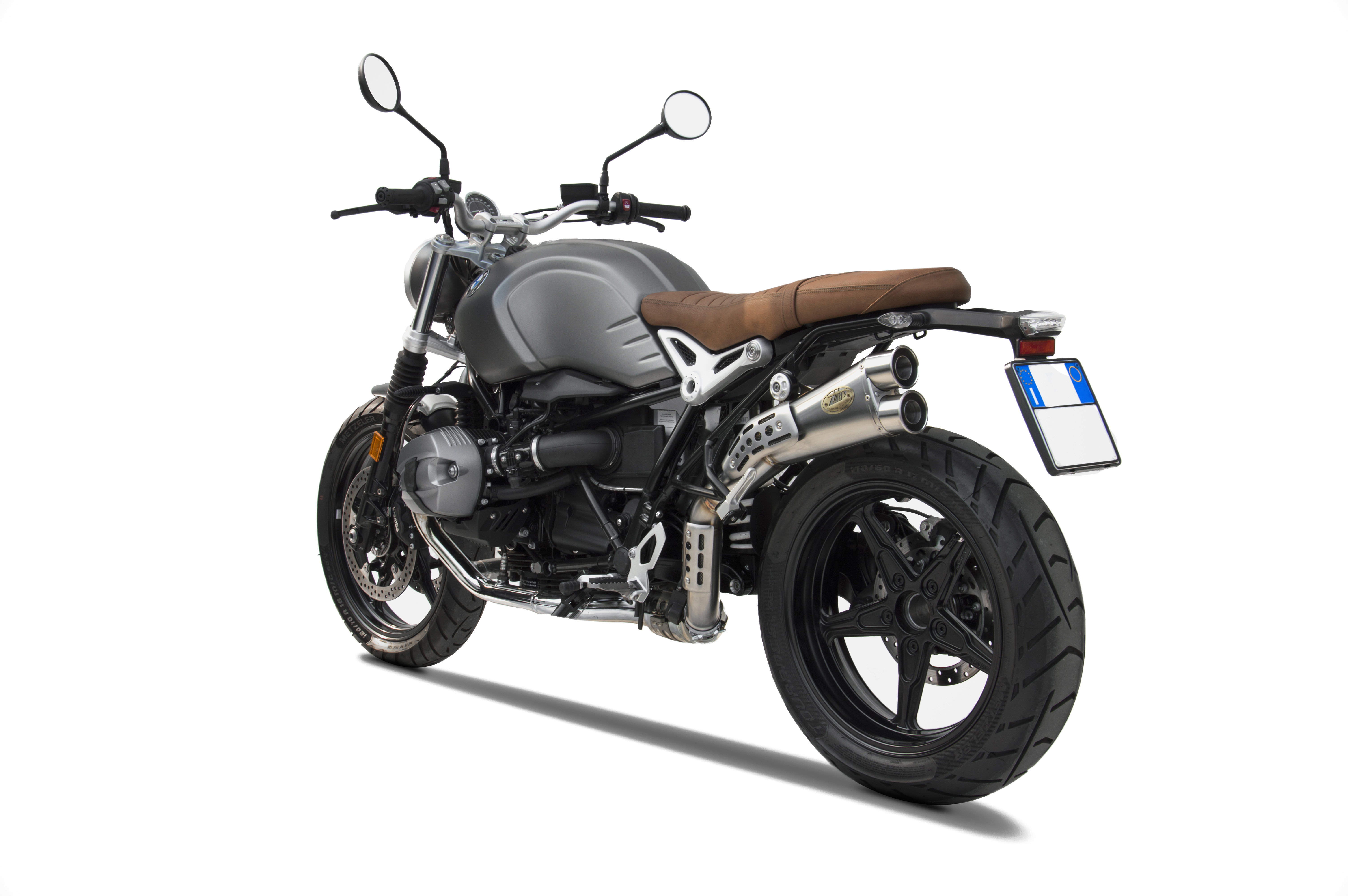 Zard Flat Track R9T Scrambler Auspuff