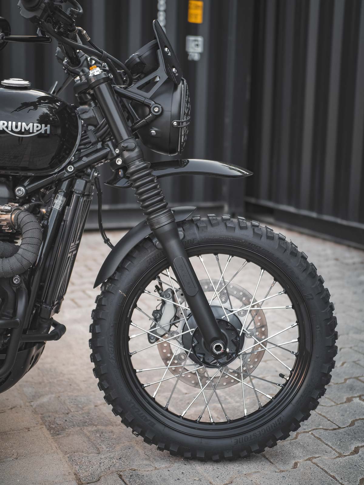 Garde-boue High Mount - Street Scrambler 900