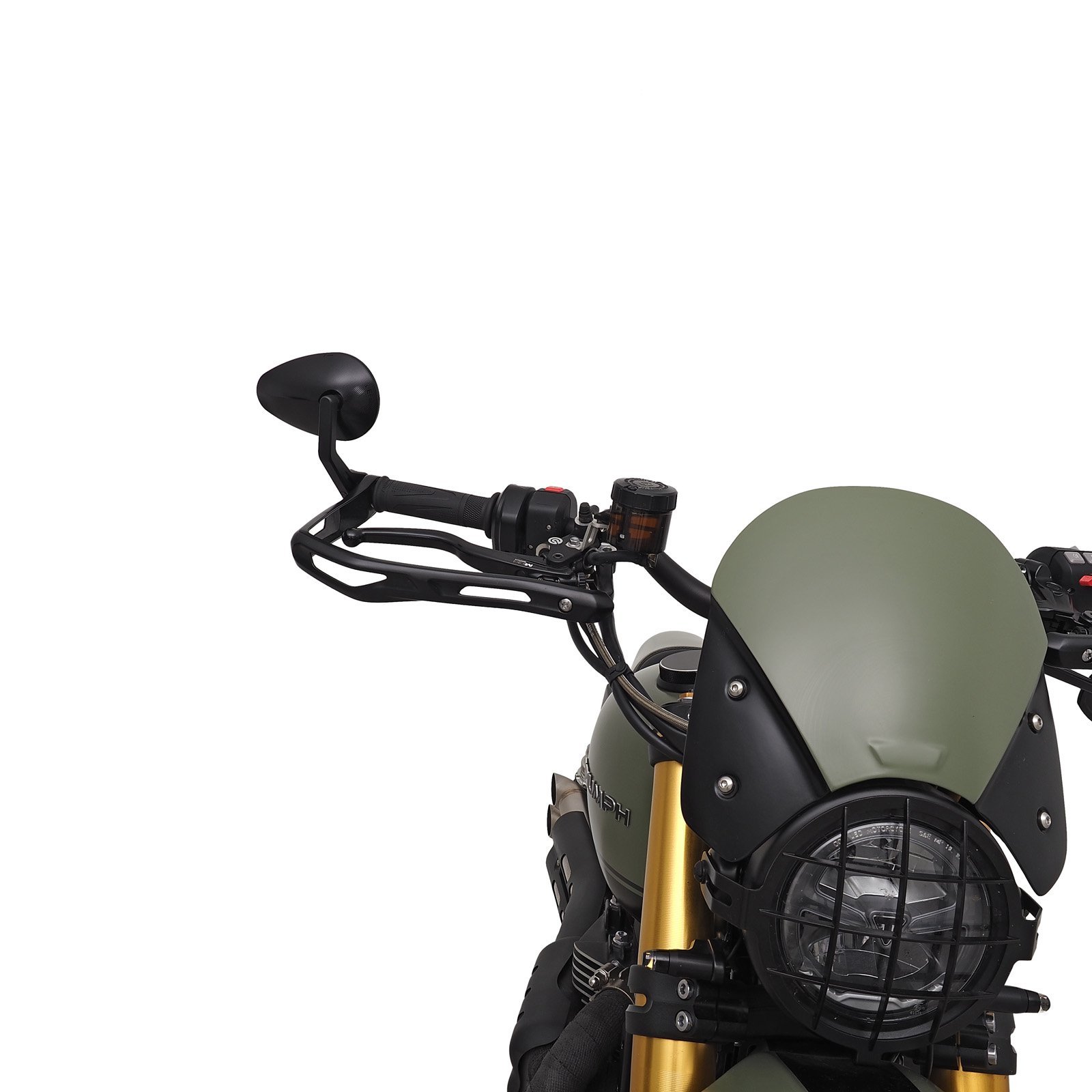 Lenkerenden Spiegel Kit - Scrambler 1200 - Rizoma