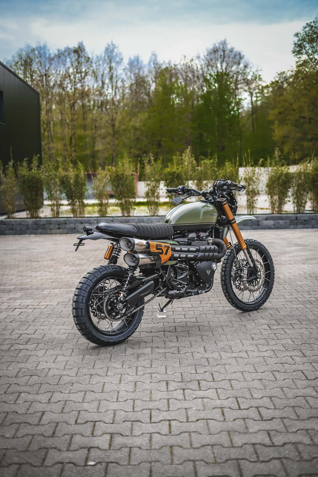 Kennzeichenhalter Short Scrambler 1200