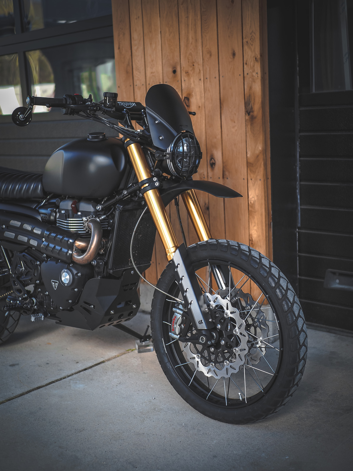 High Mount Mudguard - Scrambler 1200