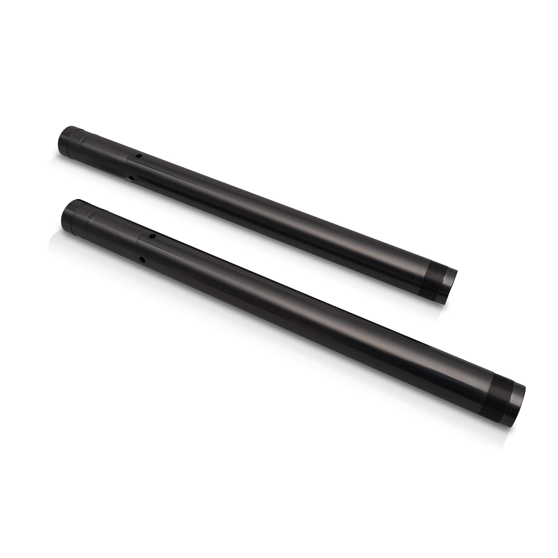 Fork stanchions black DLC coating