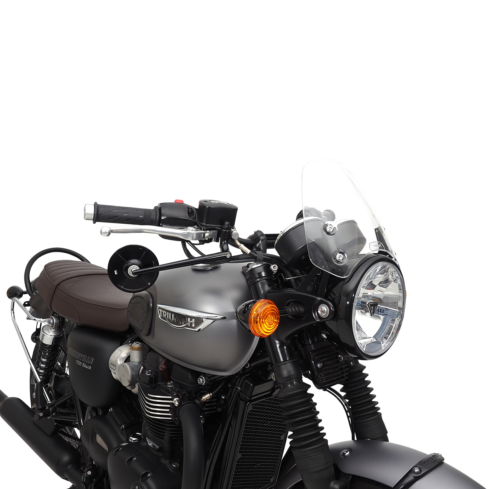 Kit specchio sotto il manubrio Triumph Bonneville AC