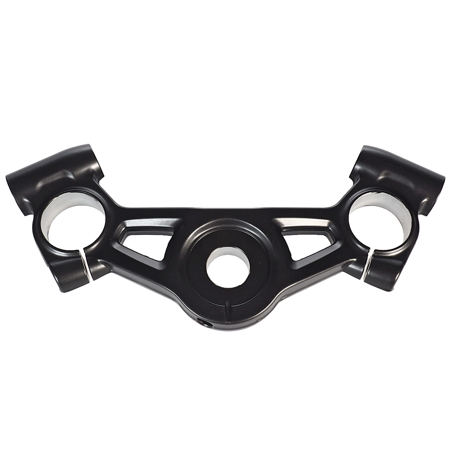 upper triple clamp R9T Racer black coating