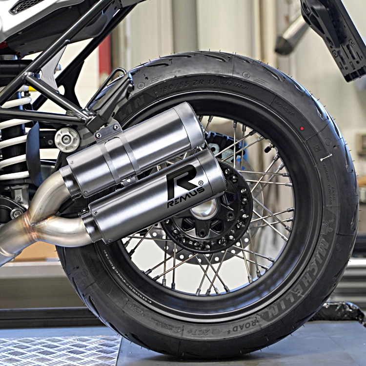 Remus Mesh Exhaust bottom mount