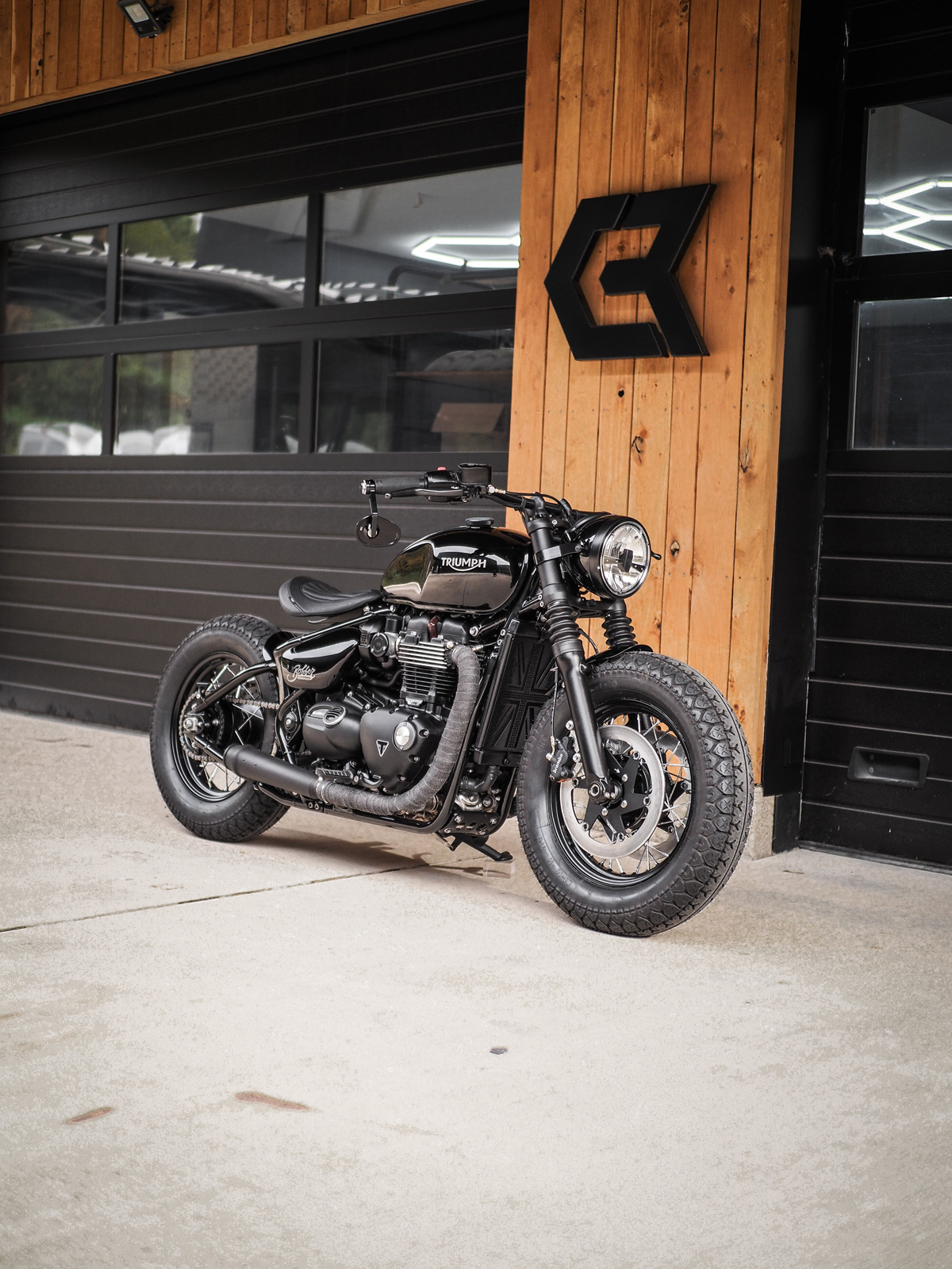 Vintage Bobber #Black