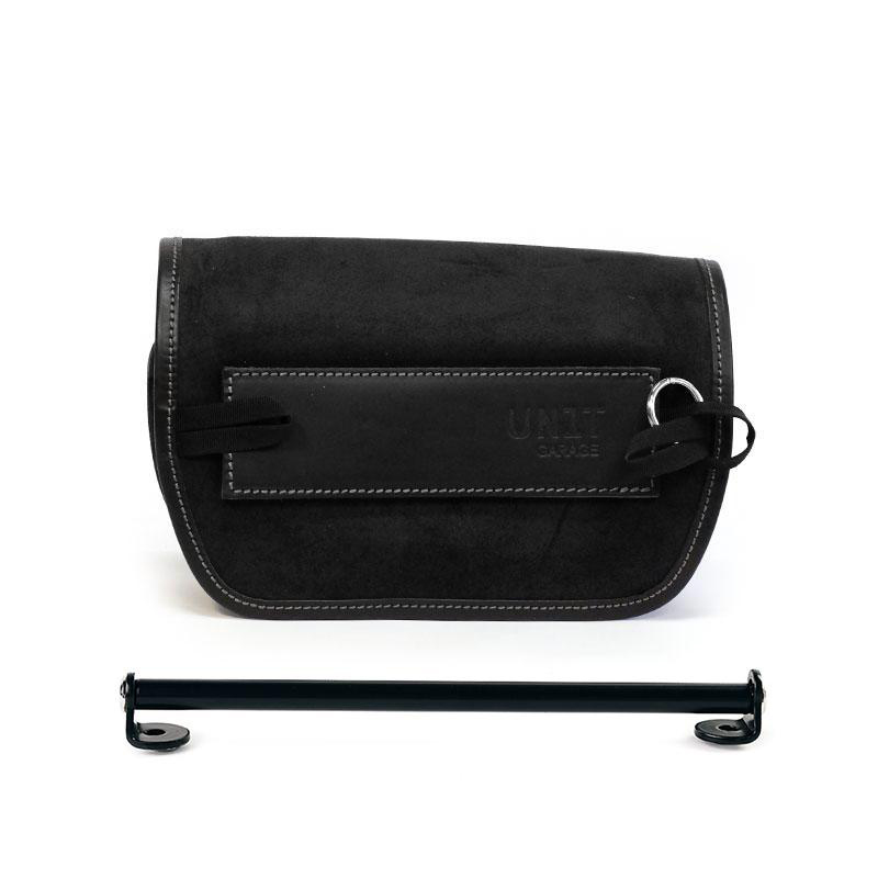 Borsa in pelle con copertura laterale - Scrambler 1200