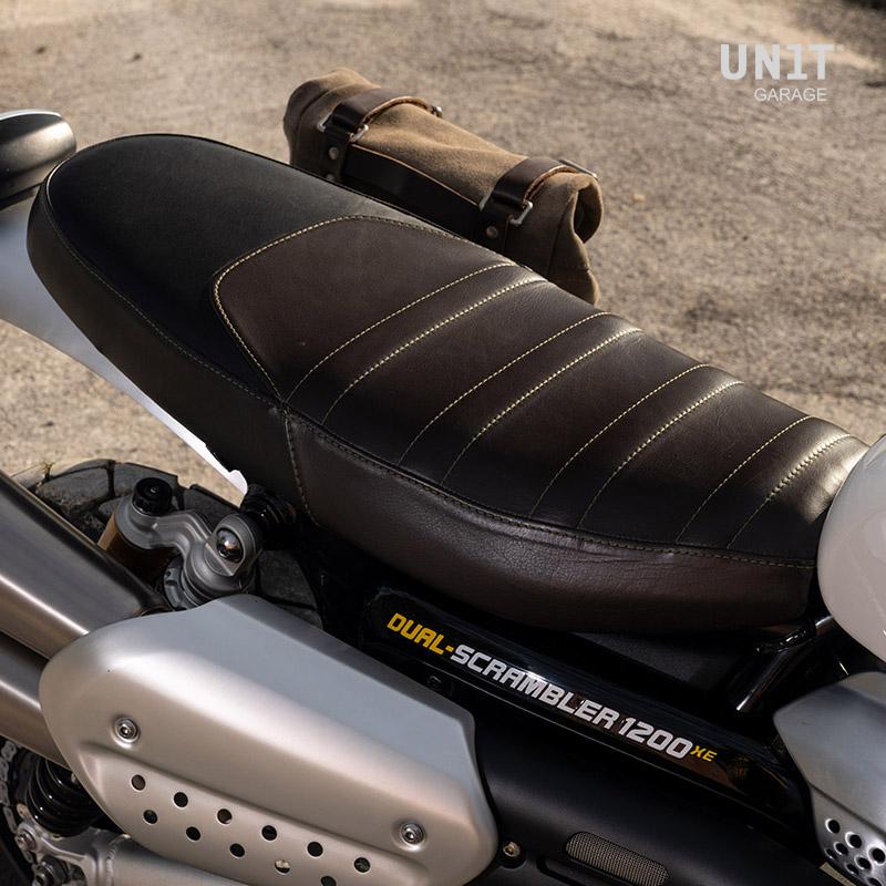 Seat cover leather - Scrambler 1200