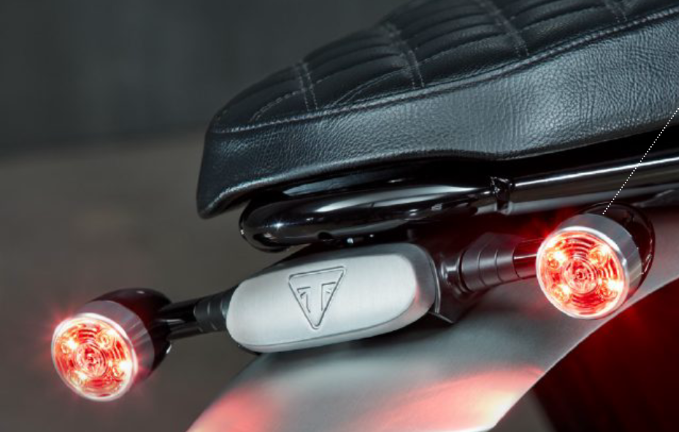 Triumph Bullet turn signal / tail light combination