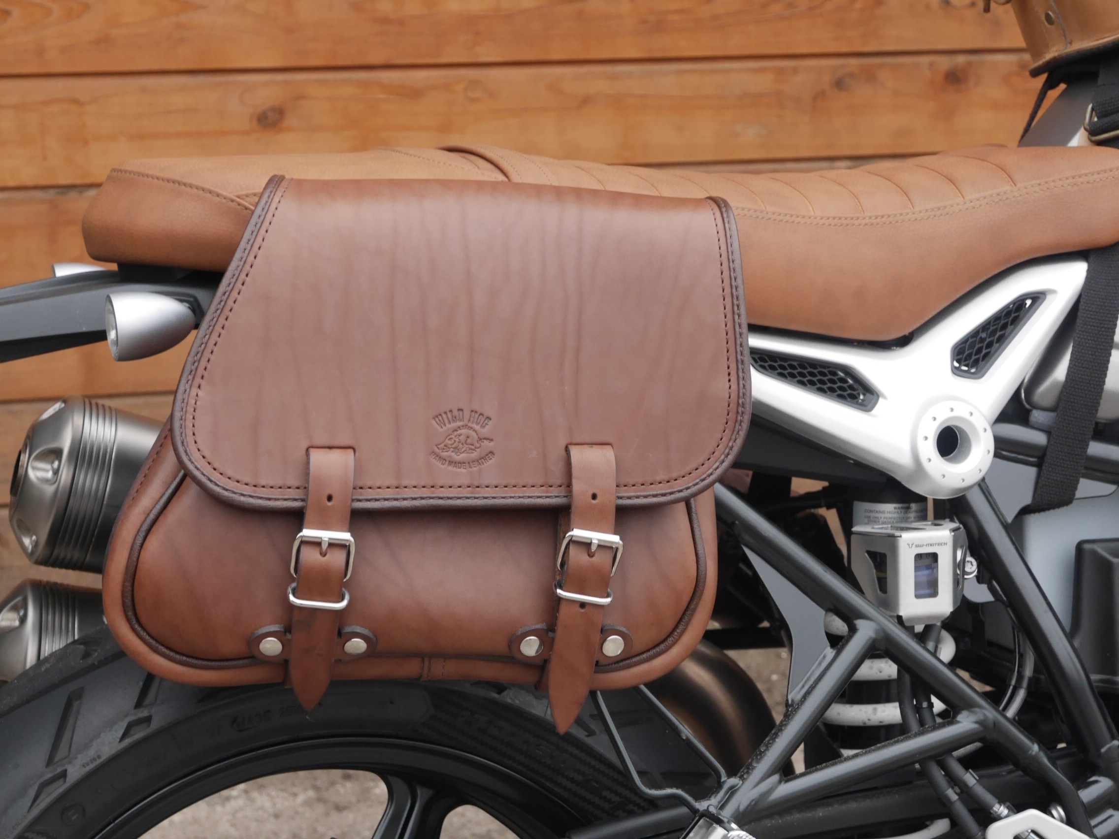 WH Leather Case for R9T & Scrambler RCA