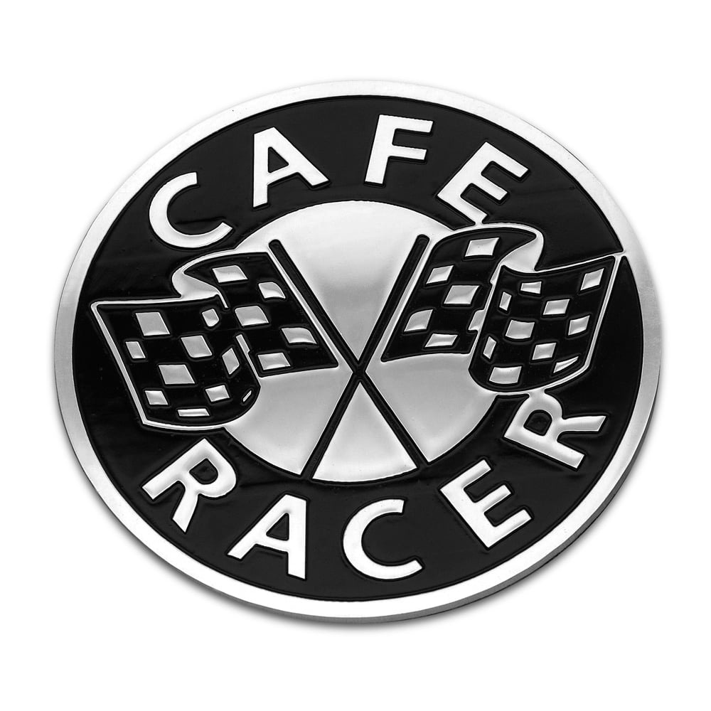 Cafe Racer Alu Emblem