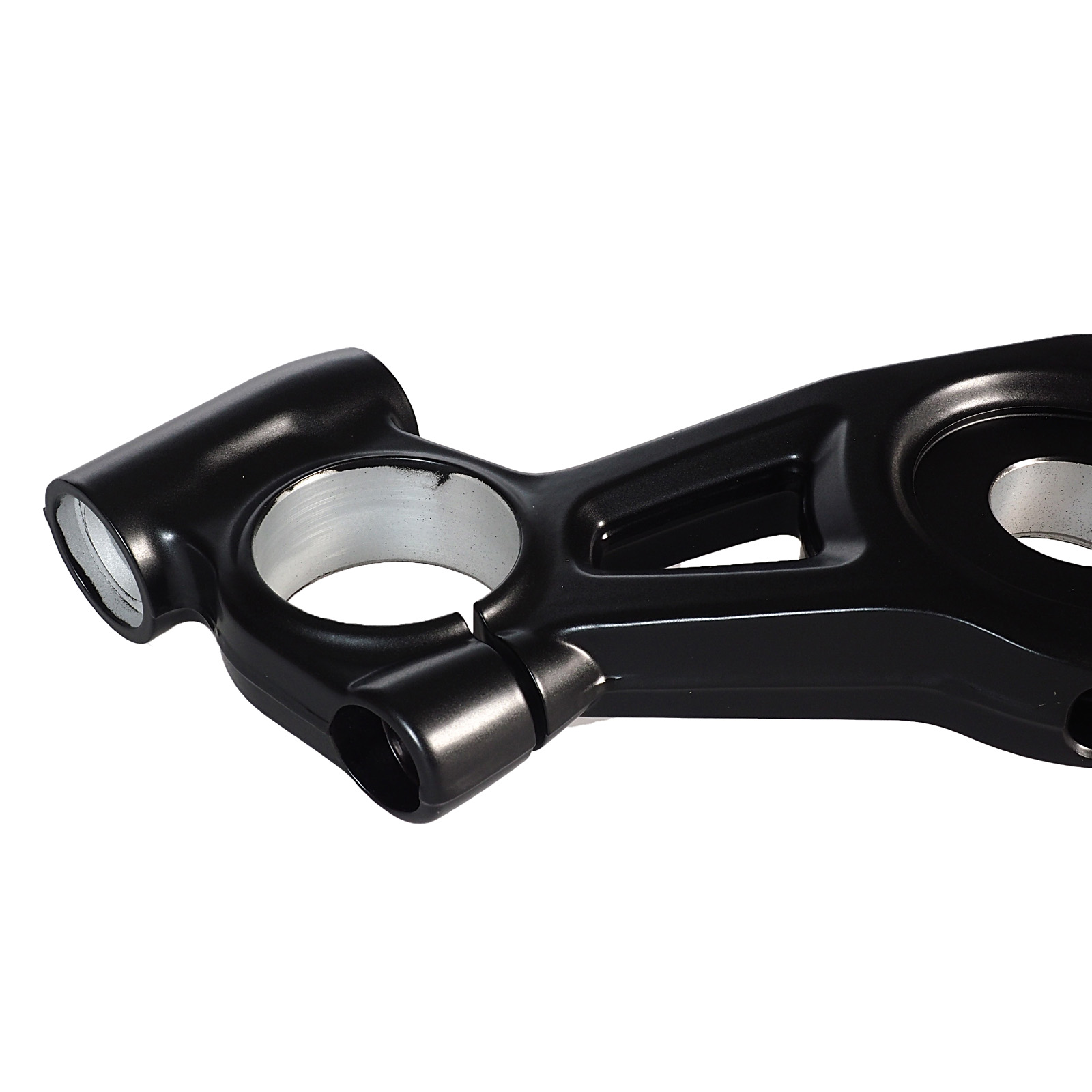 upper triple clamp R9T Racer black coating