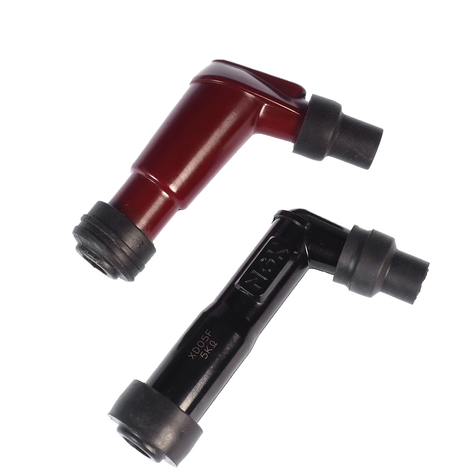 Spark plug connectors black