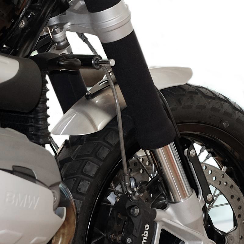 Aluminum front mudguard - BMW