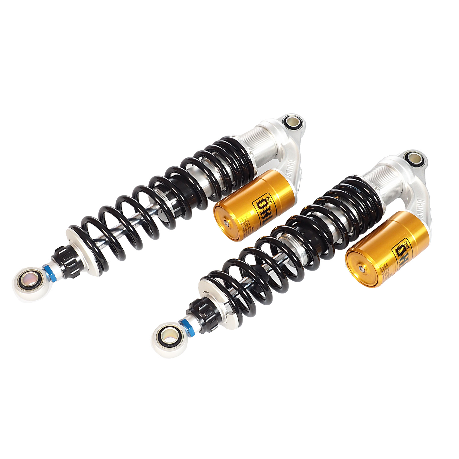 Öhlins stereo shock absorber with reservoir