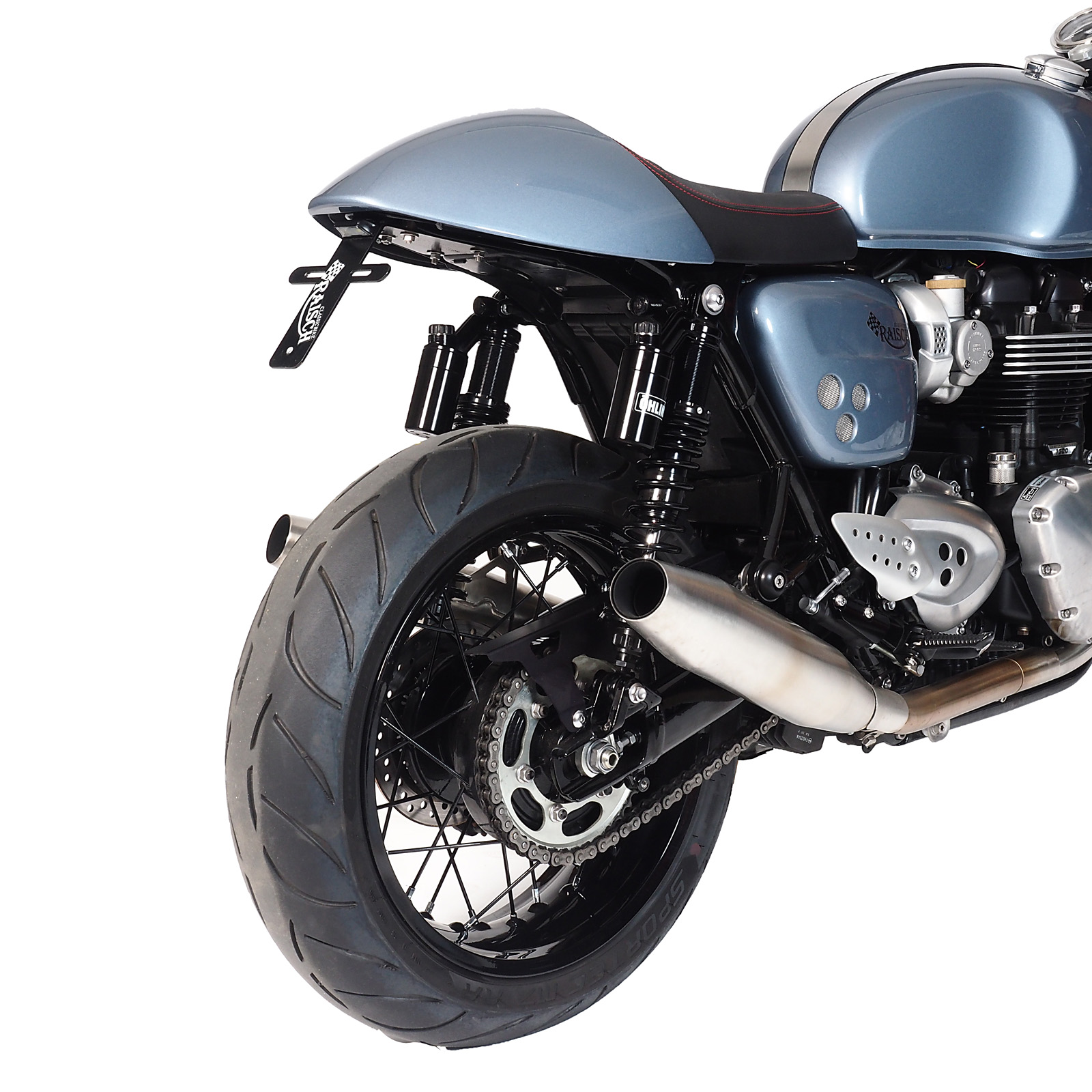 Pot d'échappement Remus en acier inoxydable Thruxton