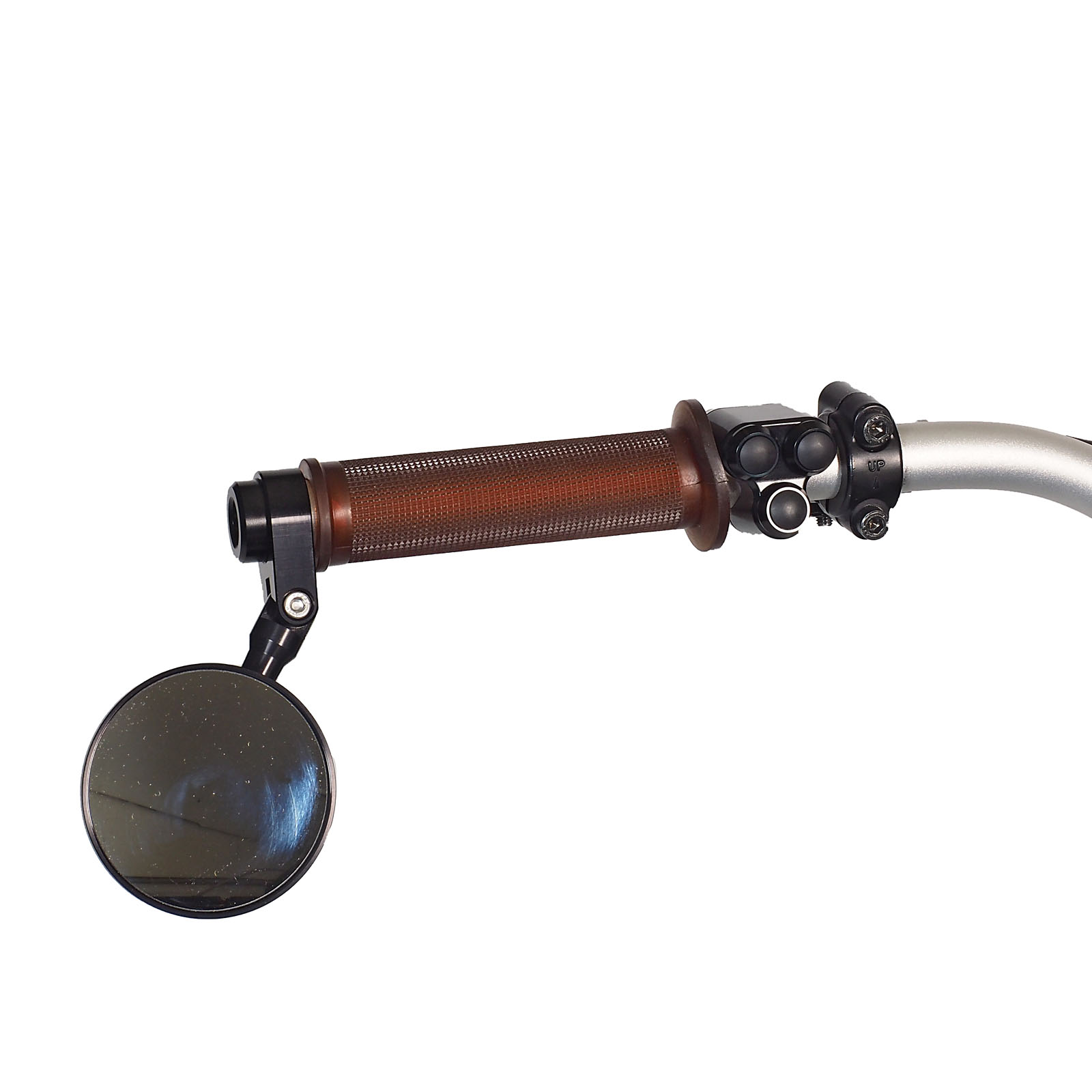 Handlebar clamp round