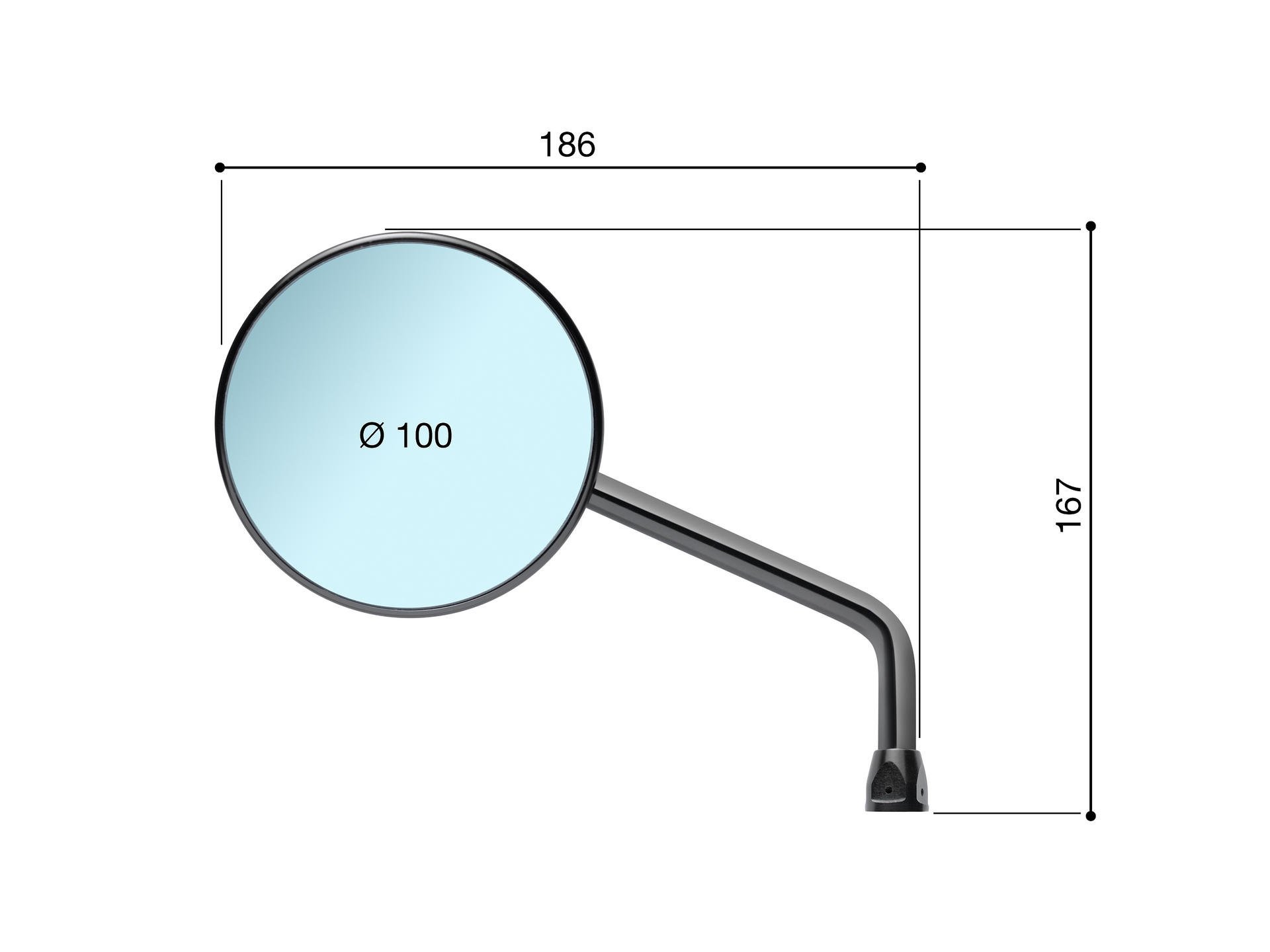 Rizoma One Mirror LC