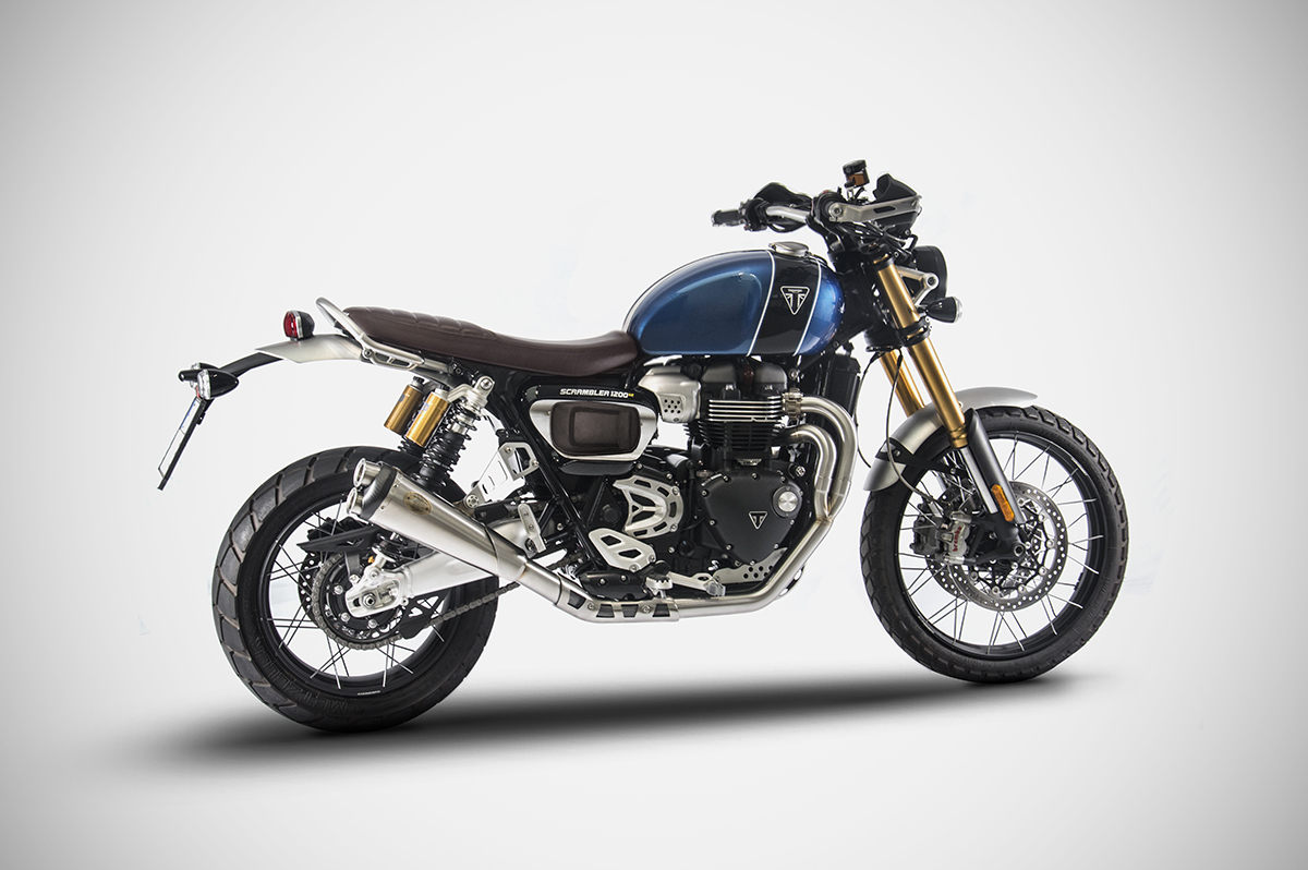 Zard 2-1 Sistema di scarico completo Scrambler 1200