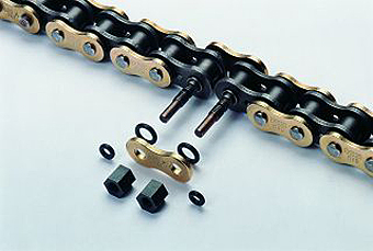 Chain set steel / gold 