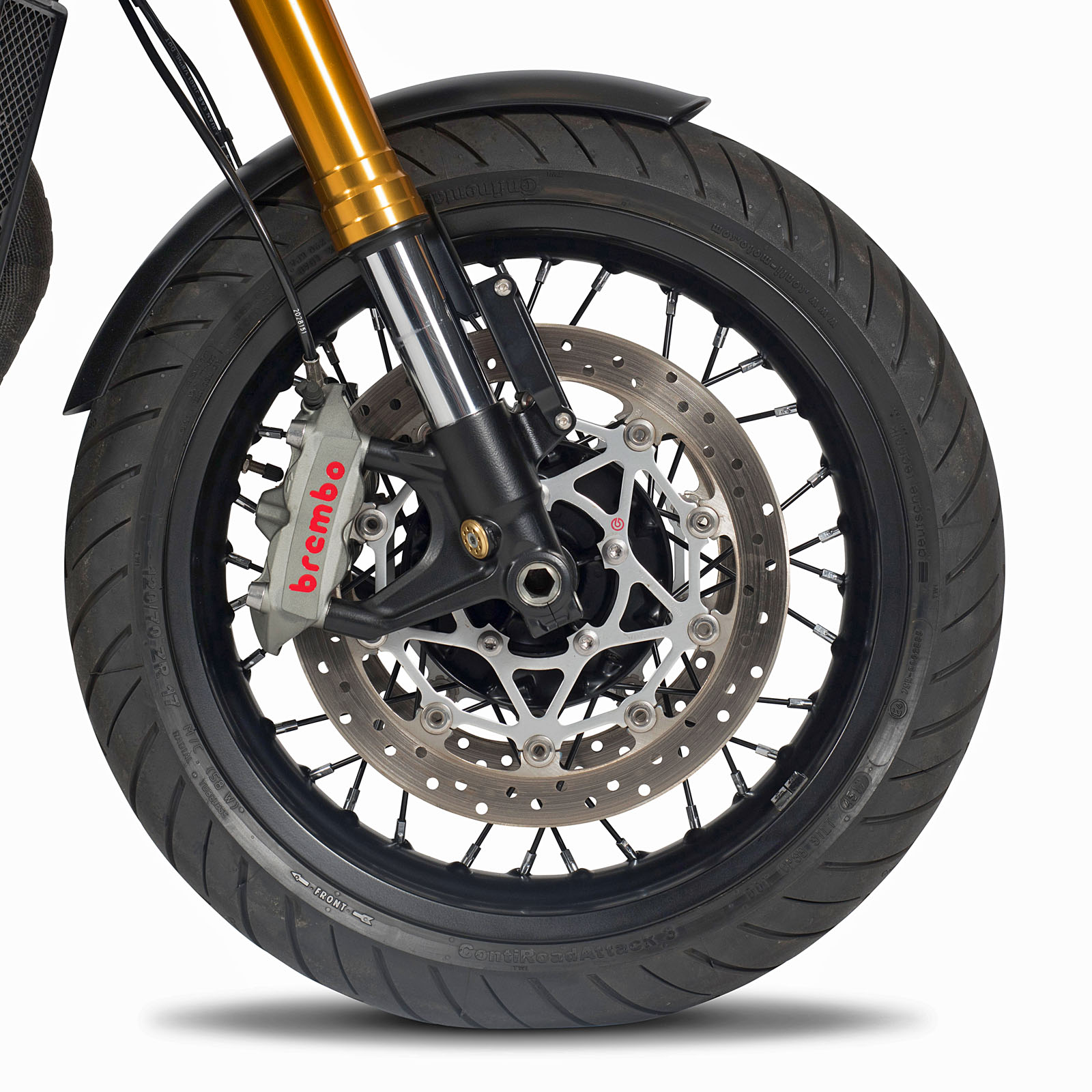 Pieds de fourche Thruxton 1200 R / RS revêtement noir