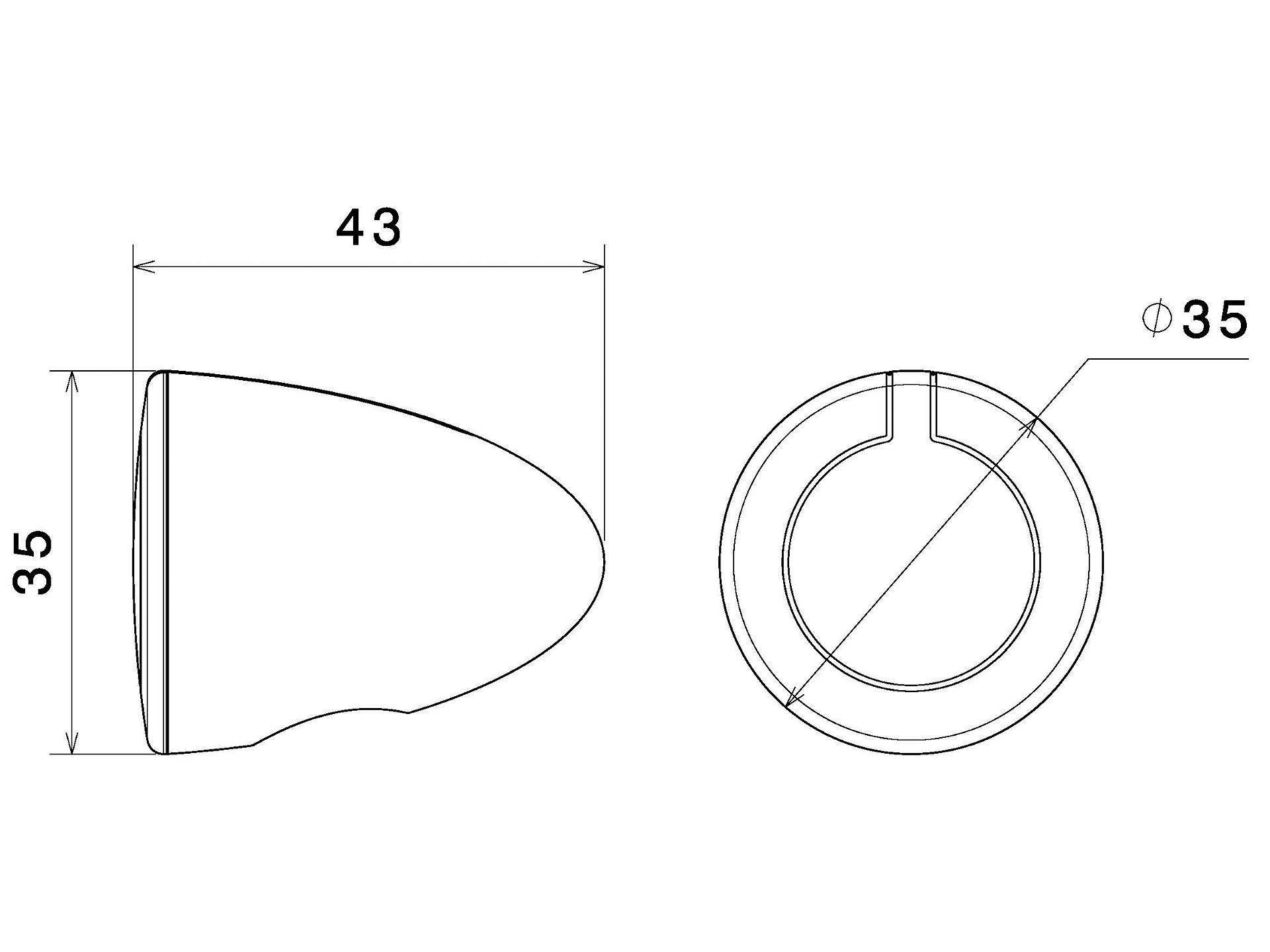 Rizoma IRIDE Blinker