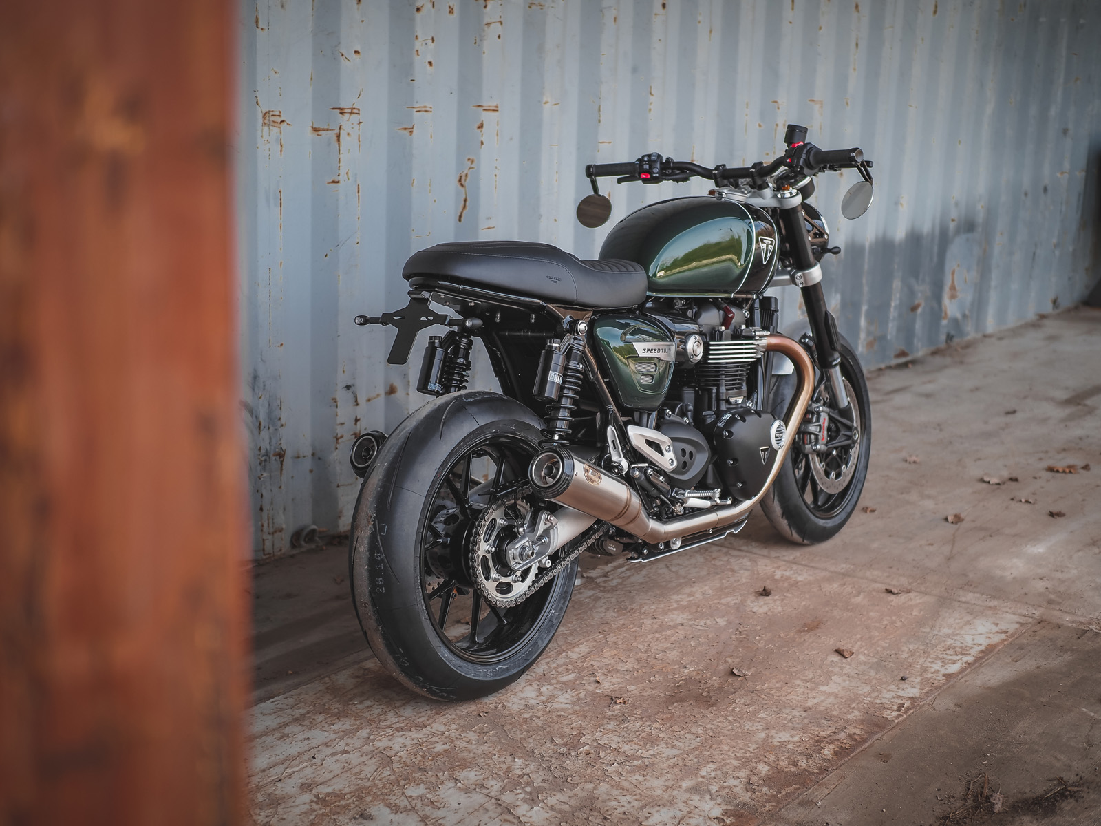 Zard Speed Twin / Thruxton 1200 Conicial Exhaust