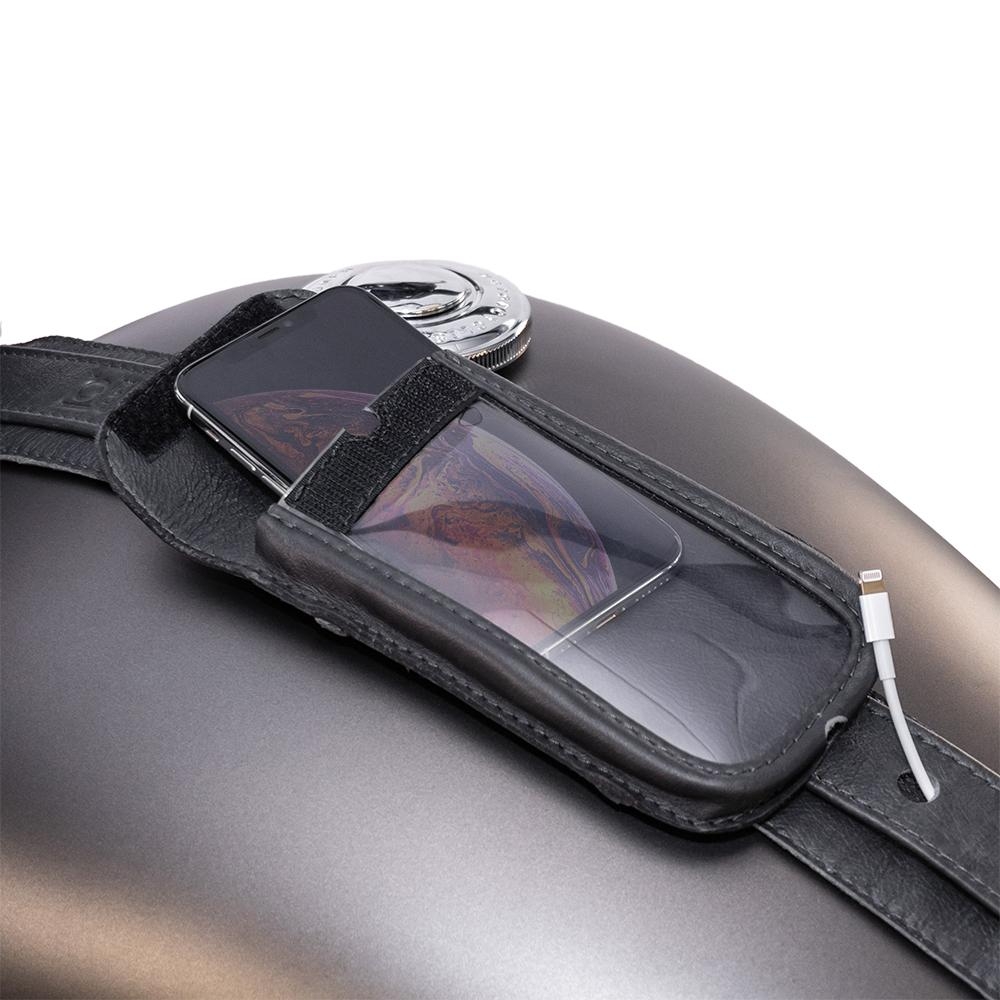 Cell phone pocket for tank strap Slim