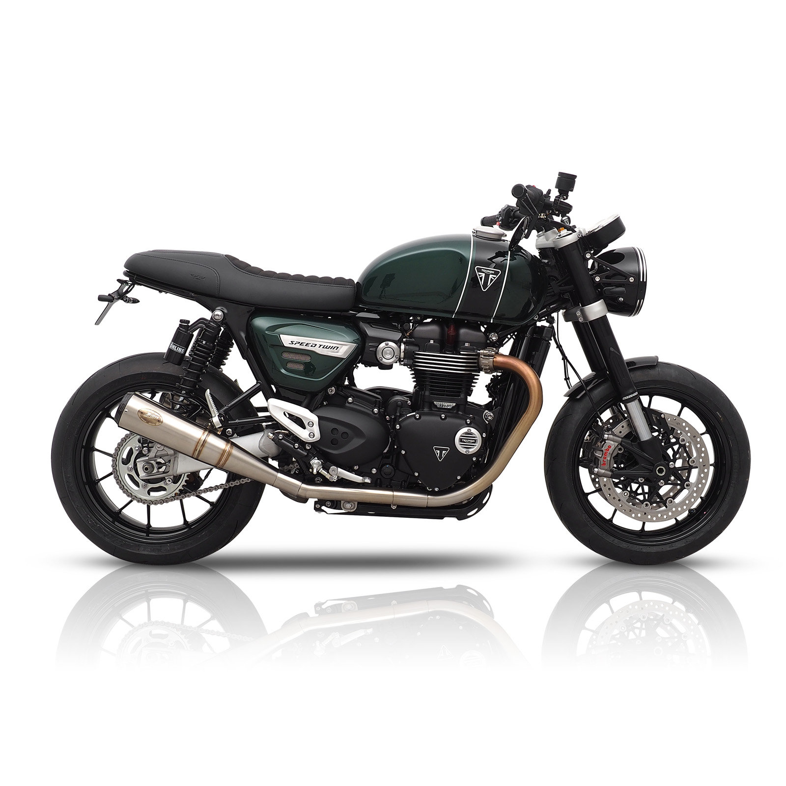 Échappement Zard Speed Twin / Thruxton 1200 Conicial