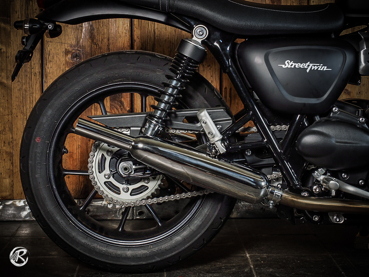 HBS 605 pour Street Twin &amp; Cup