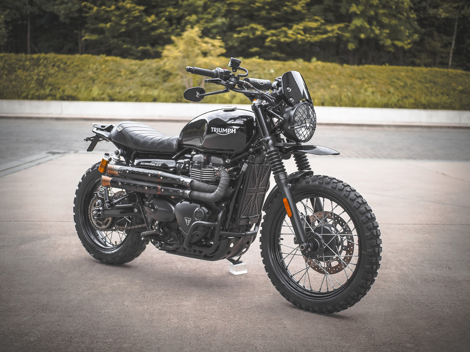 Garde-boue High Mount - Street Scrambler 900