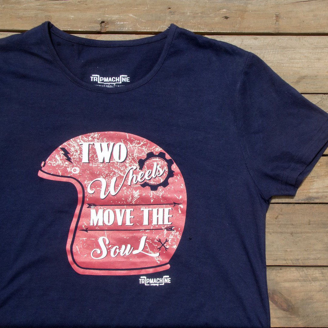 T-Shirt Two Wheels Move The Soul