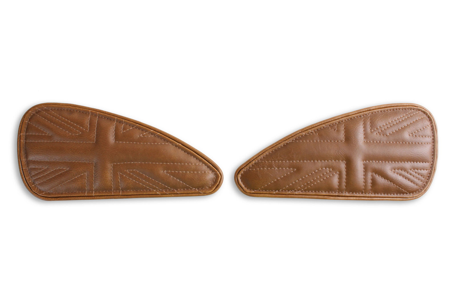 Tank Pad Leather Triumph LC UK-Jack Seam