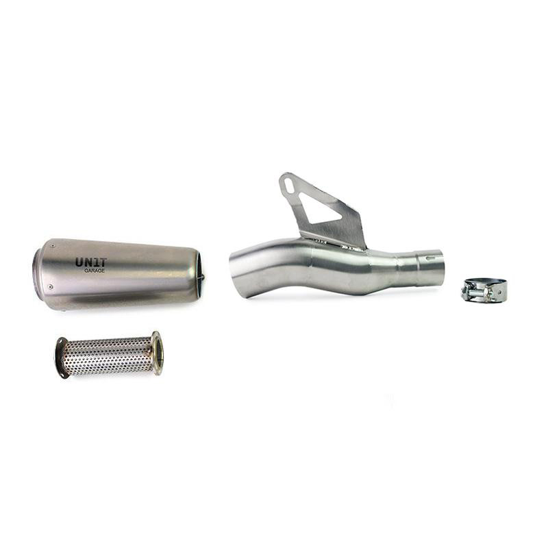 Unit Garage Exhaust - Triumph 400