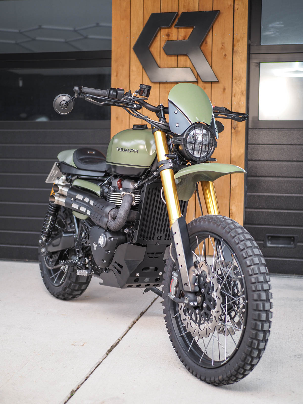 Lenkerenden Spiegel Kit - Scrambler 1200 - LSL