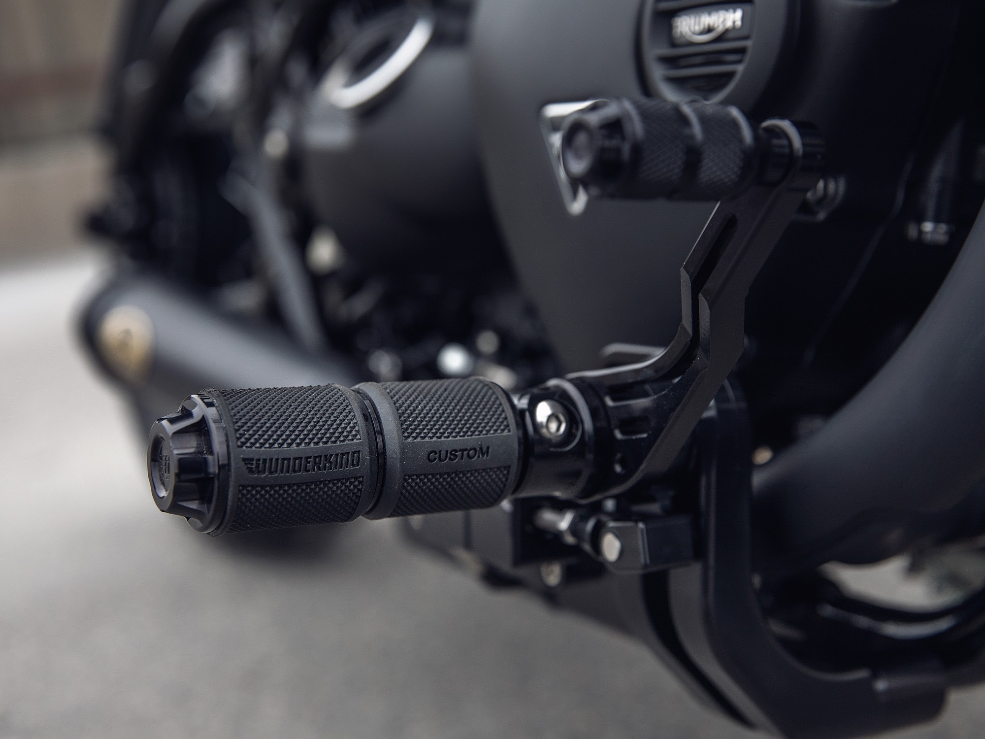 Front Fotpeg Kit Bobber adjustable